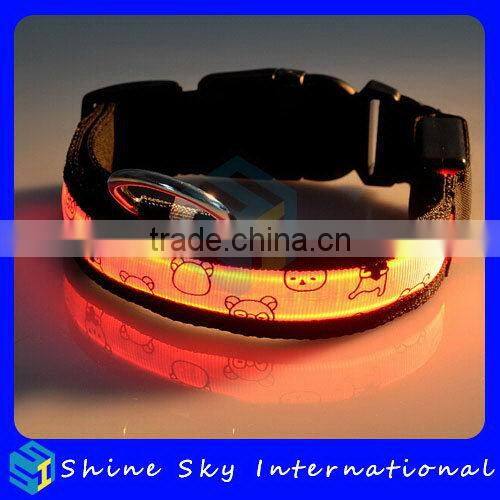Top Quality New Coming Flashing Glowing Dog Collar