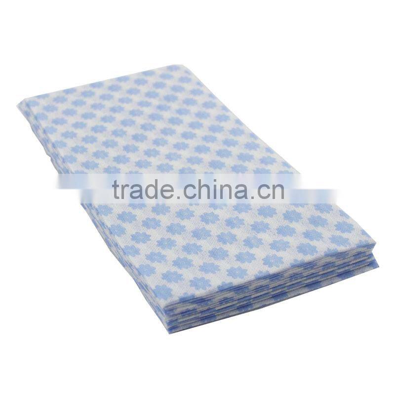 Flower printing spunlace laminated non woven fabric