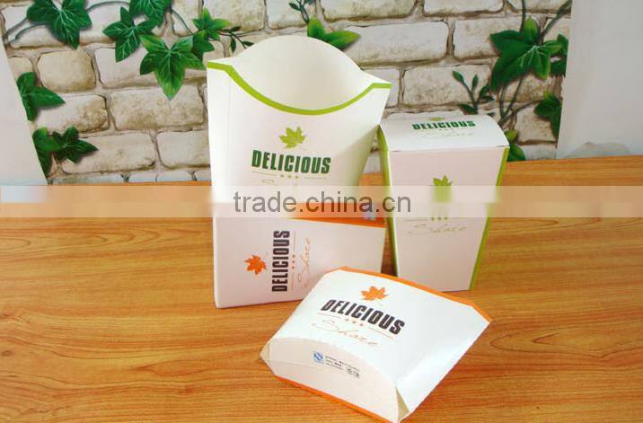 the newest design square Potato Chips Cup paper box Chips packaging box