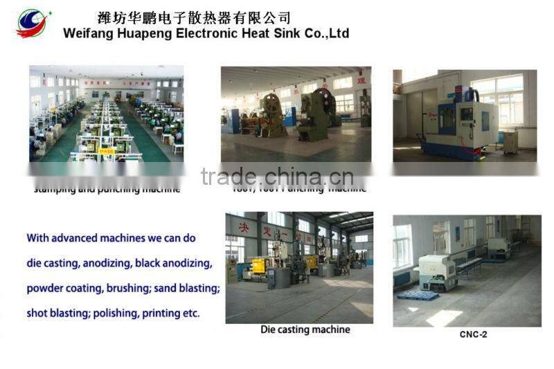 a led aluminum extrusion heatsink