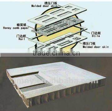 solid wood pine glass door