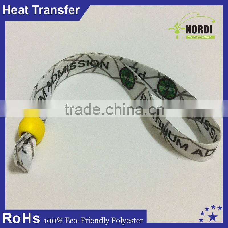 New design and fashional satin entrance wristband