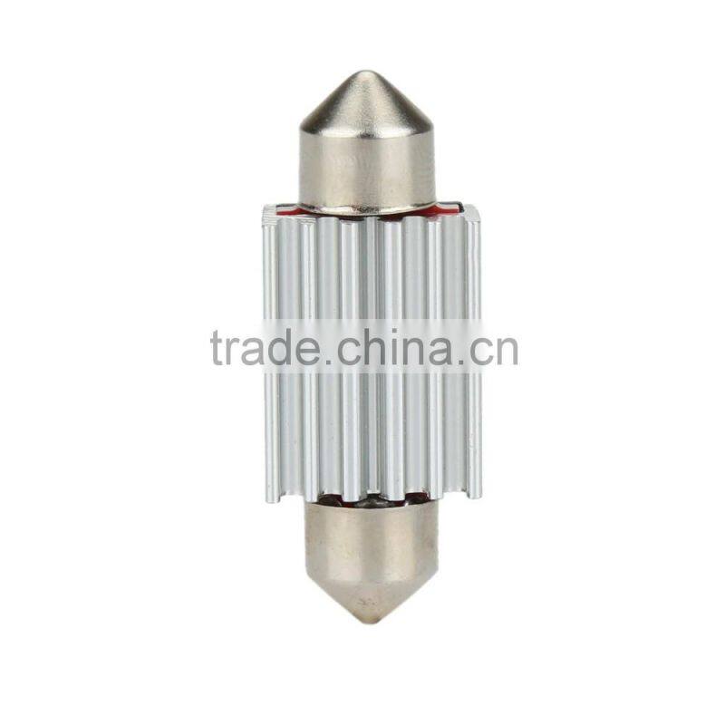 2 X 2323 6SMD 300LM S8.5 36MM LED Car License Plate Lamp Width Light Bulb Replacement White