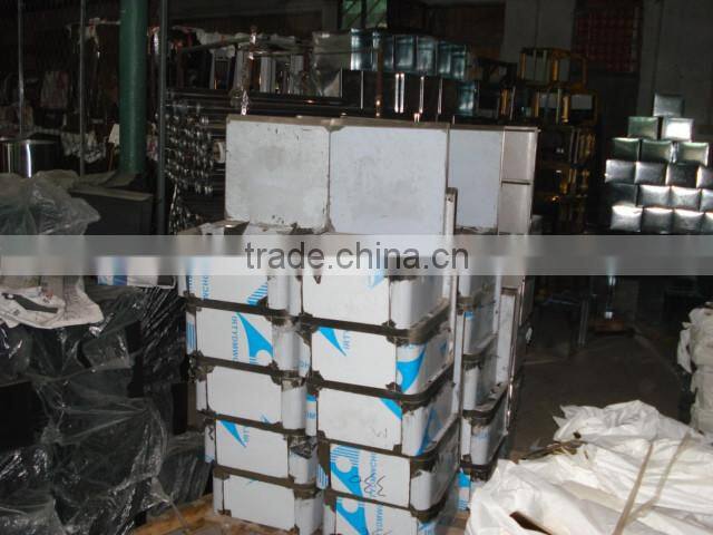 2 Tiers Stainless Steel Trolley for Restaurant or Kitchen Stainless Steel Trolley