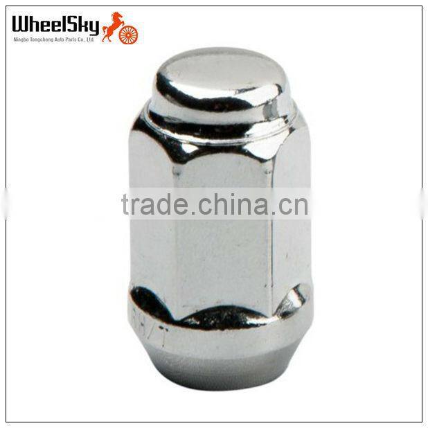 Conical Hex Chrome Wheel Lug Nuts M12x1.5 For AUDI