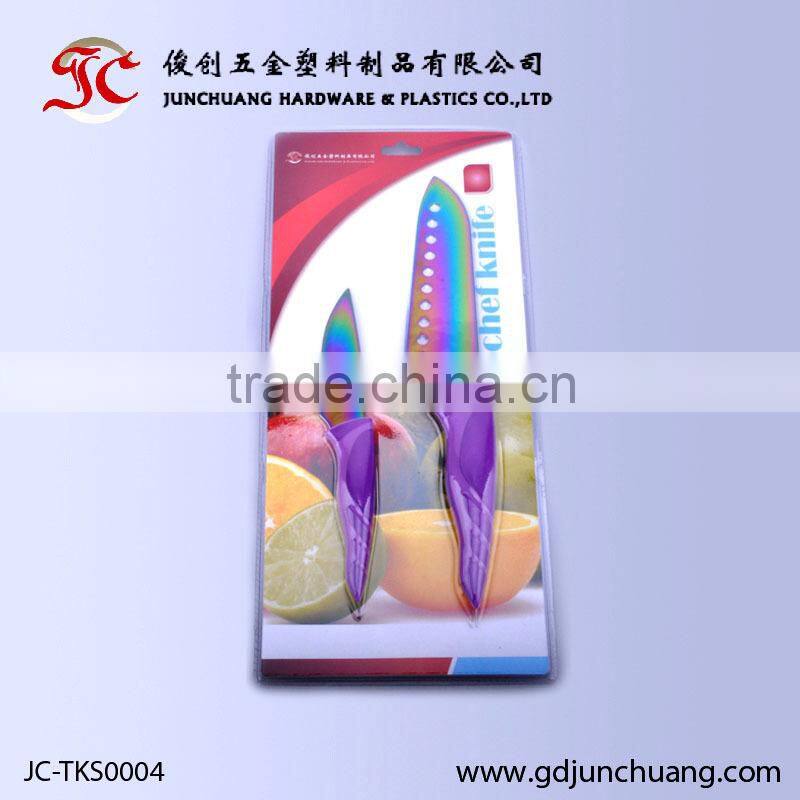 2CR13 with non-stick coating japanese and paring kitchen hand made knives