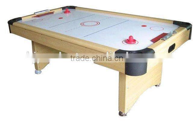 Colorful printed ice air hockey table air powered hockey game table