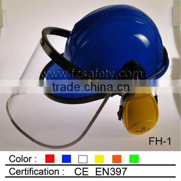 HDPE industrial safety helmet with CE EN 397
