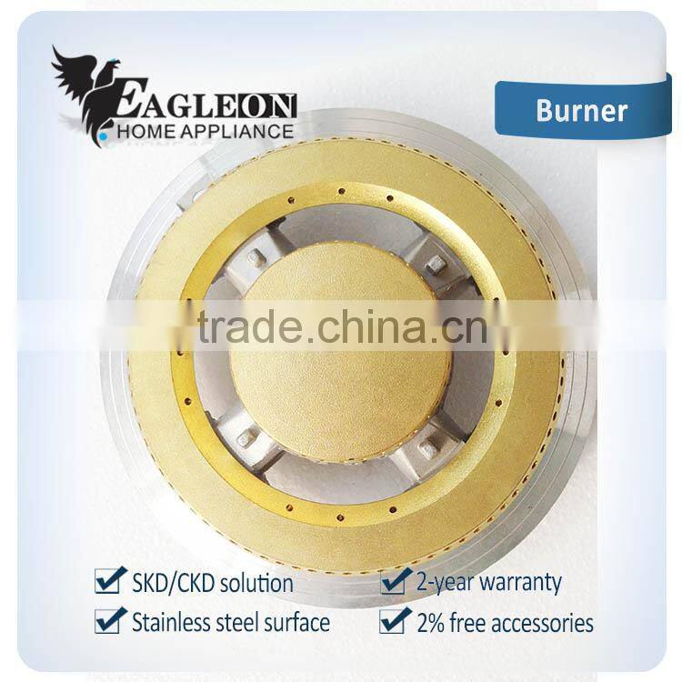copper gas grill burner parts burner cap Sabaf burner Golden copper burner