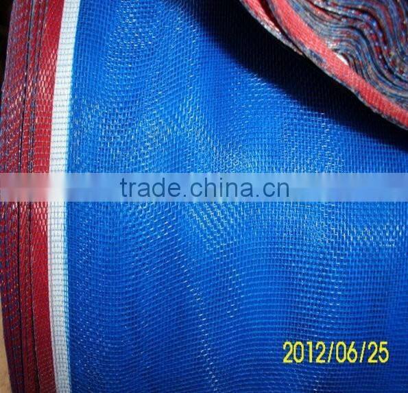 14x16 mesh HDPE blue woven nylon net(Best price with high quality,good aftersale service and short delivery time)