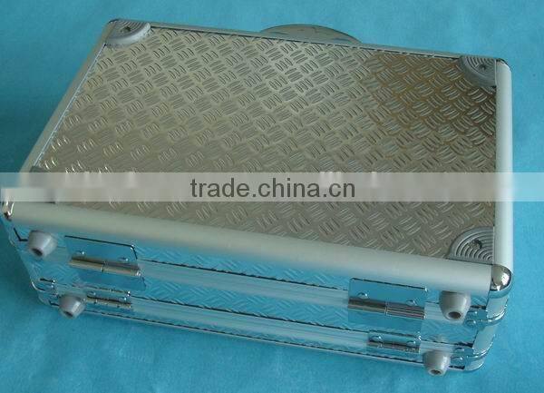 Carrying double layer aluminum watch storage case XB-SB005