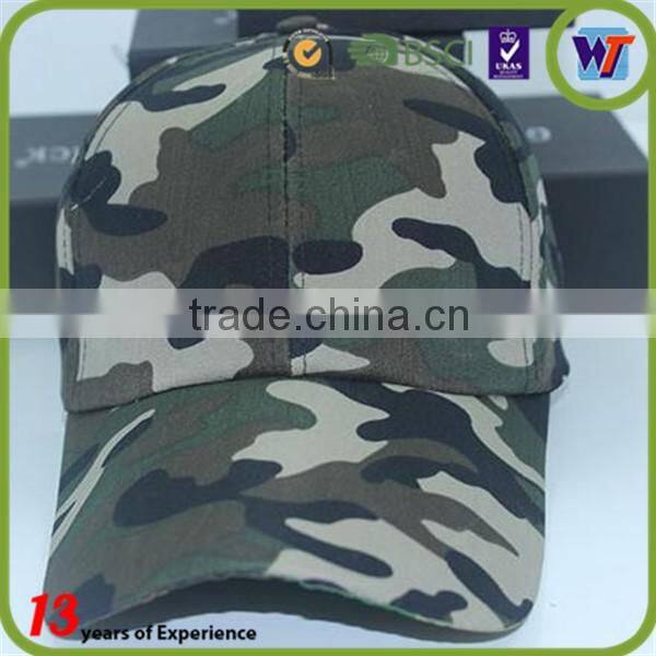 Embroidery Sport 6 Panel Custom Summer Military Baseball Man Hat