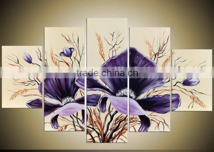 Modern Hotel Decor Canvas Artwork Multi Panel Painting 40506