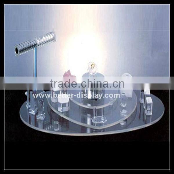 Custom plastic luxury acrylic jewelry display set counter