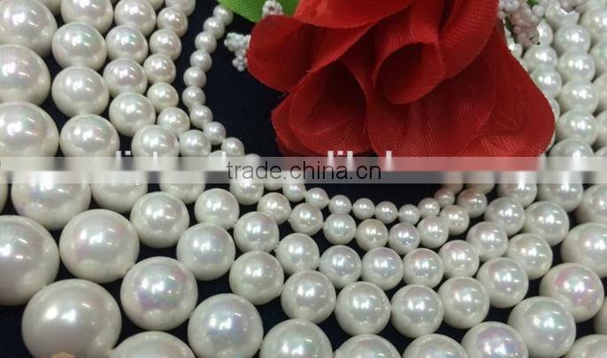 9mm and 10mm round sea shell pearl wholesale