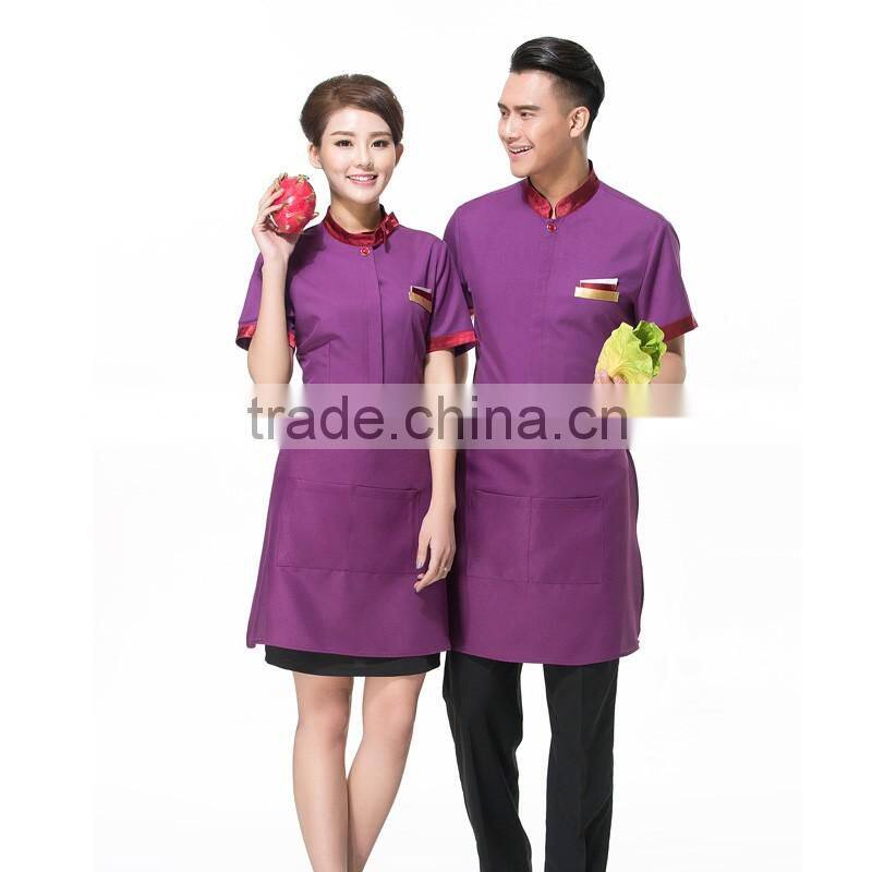 Top Quality hot sell stylish hotel workwear uniforms