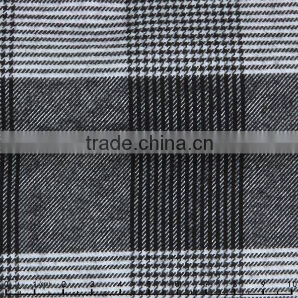 James Cotton-Tencel Twill Shirting Fabric, Flannel/Two-side Brushing Check/Plaid Fabric series one