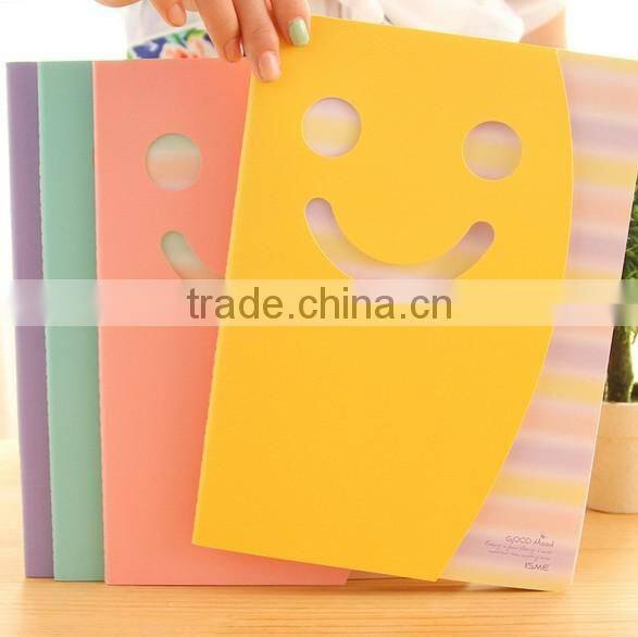 Die Cut Cover Paper Notebook/2016 Promotional notepad