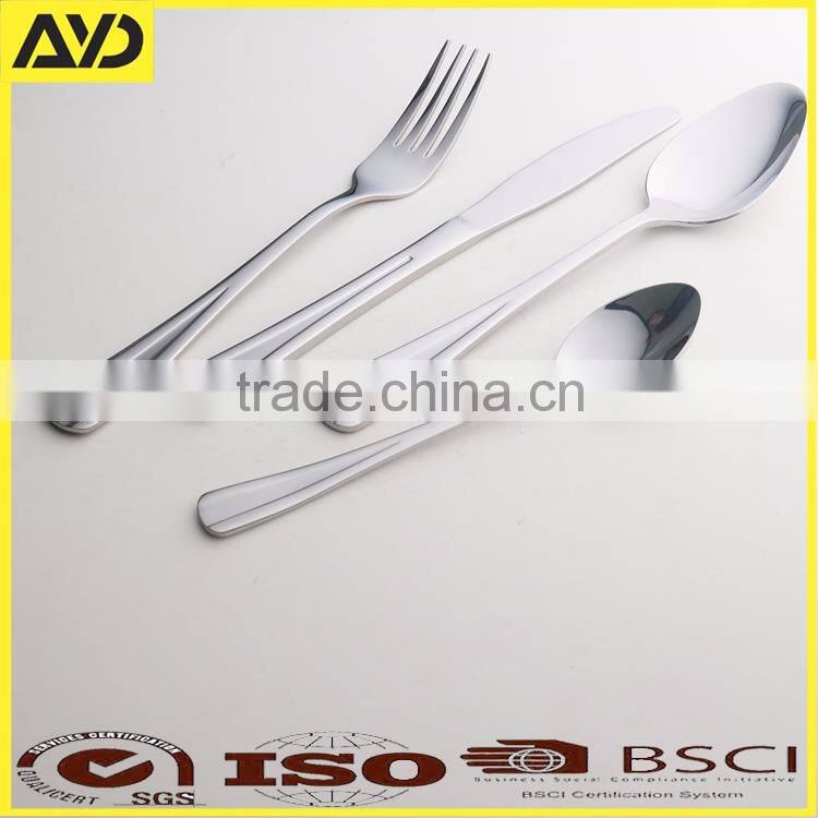 Stainless Steel Service For Flatware Set New