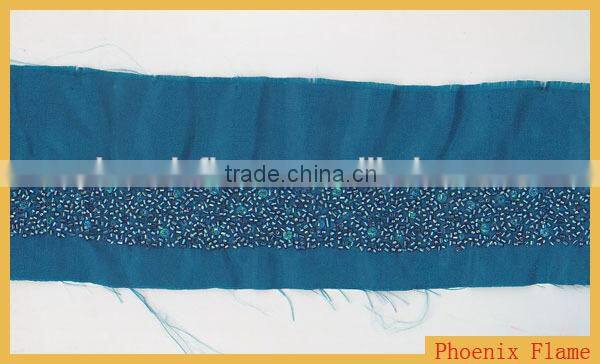 Fashion small rocailles beaded yardage trim EI-01