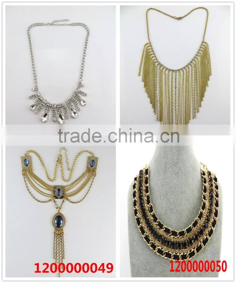 YiWu new design nepal gold jewellery necklace