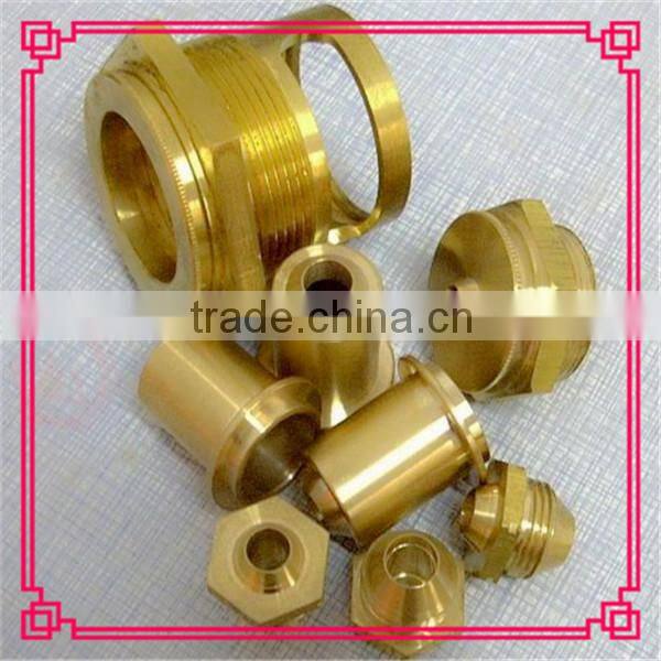 Stainless steel yellow Zinc plated cnc parts for Auto ignition part