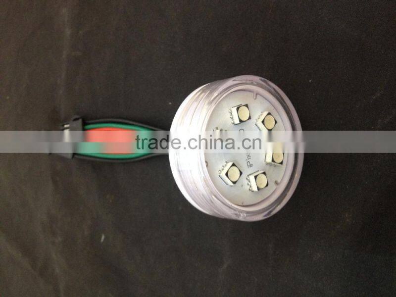 outdoor programmable 45mm 9led MD5050 leds pixel for theme park