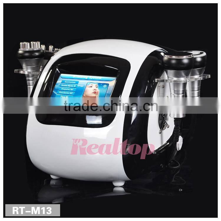 2016 New Arrival, 5 in 1 Cavitacion Con Vacuum Keyword Cavitation RF Beauty Machine for Beauty Salon or Home
