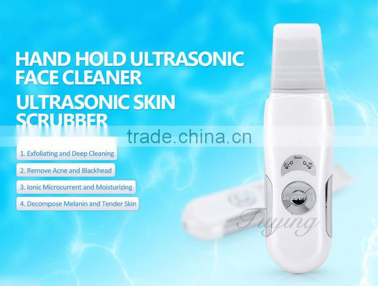 Hot sale massage vibrator facial ultrasonic skin scrubber for sale
