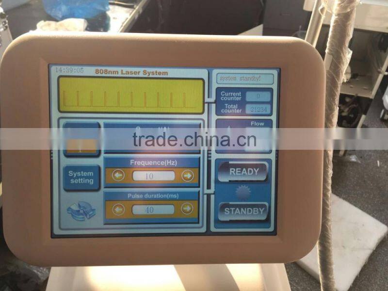 beauty equipment Diode Laser 808nm machine for hair removal symptoms with CE POP- DL7
