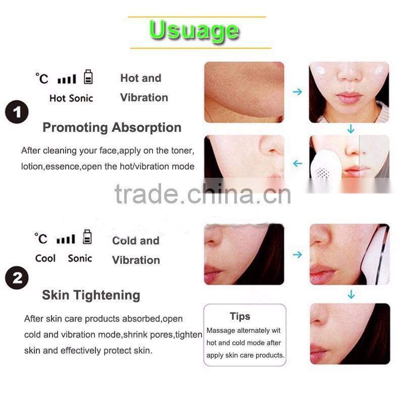 Factory new design home use electrical hot cold face relaxing equipment