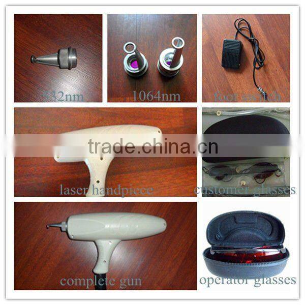 High quality--Cool Q-Switch Nd:Yag Laser for tattoo removal --Y11
