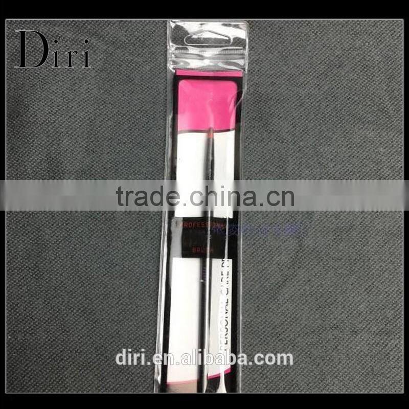 Popular protable slim angular brush lip brush applicator