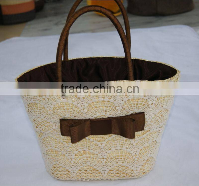 colorful wheat straw bag of 2014