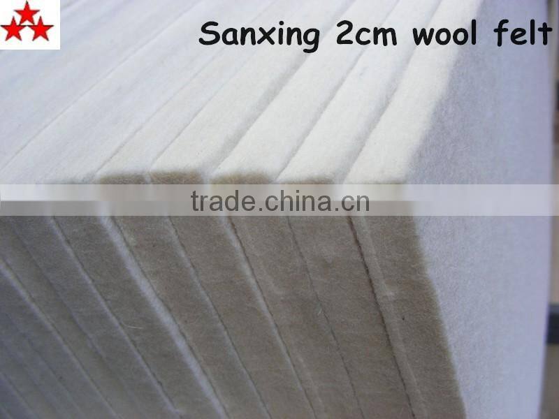 100% needle wool felt industry wol felt