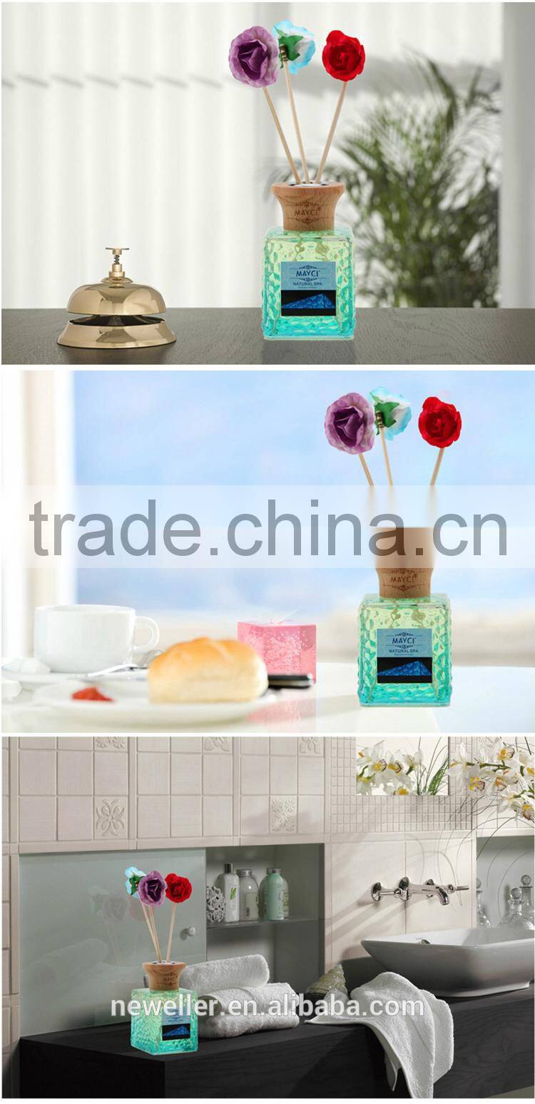 New arrival lovely European rose scented reed diffuser use for car