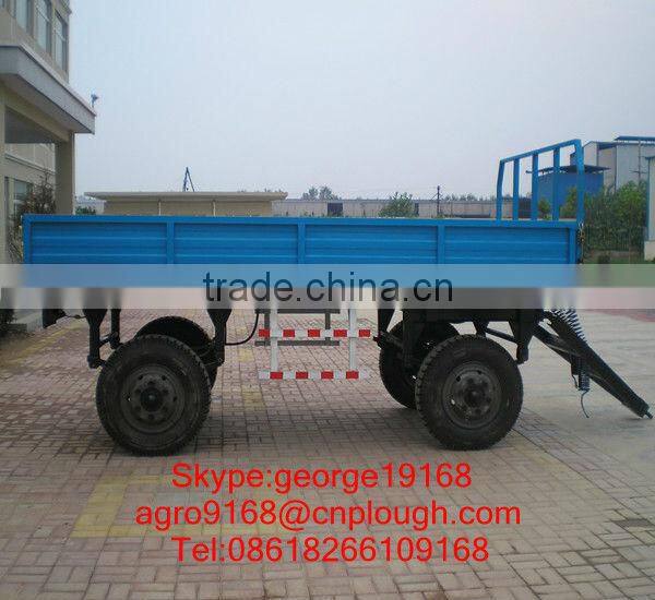 Agricultural 4 wheels tractor trailer