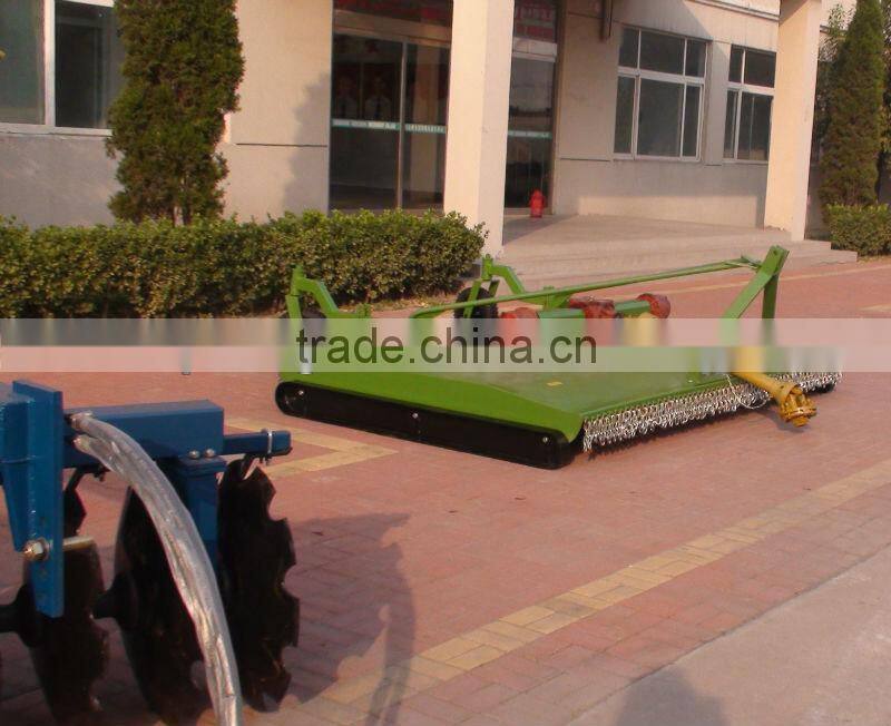 Agricultural tractor 3 m width double shafts slasher