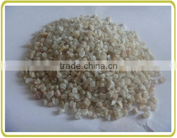 Chinese high quality silica sand 99.5%-99.9% silica quartz/white quartz sand for sale