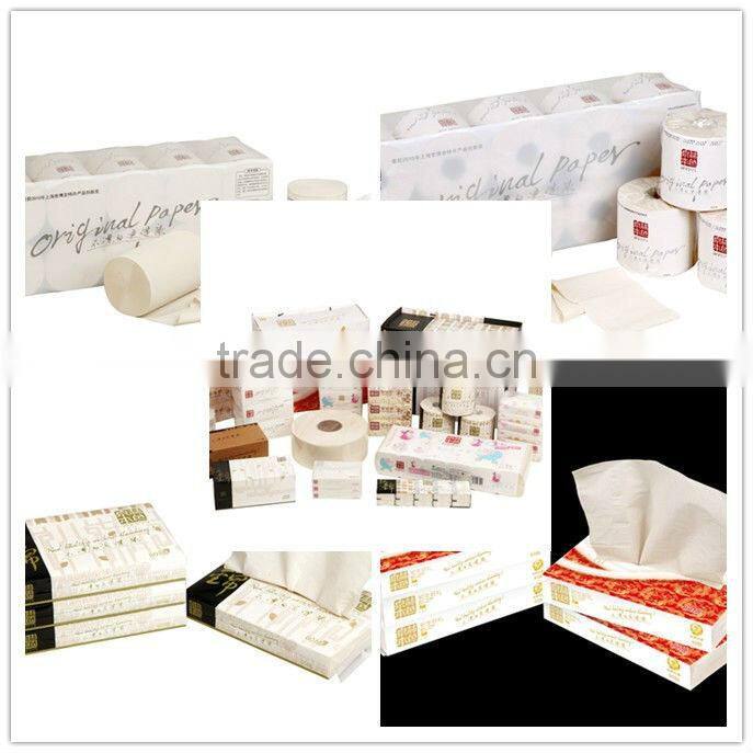 Non-wood Fiber Unbleached Facial Paper Tissue