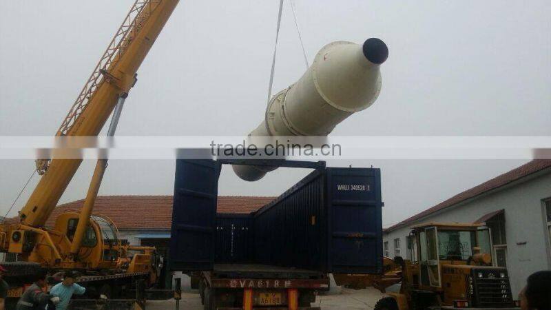 rotary drum dryer /diameter 1.5meters length 10 meters /drying capacity 1500kg/h