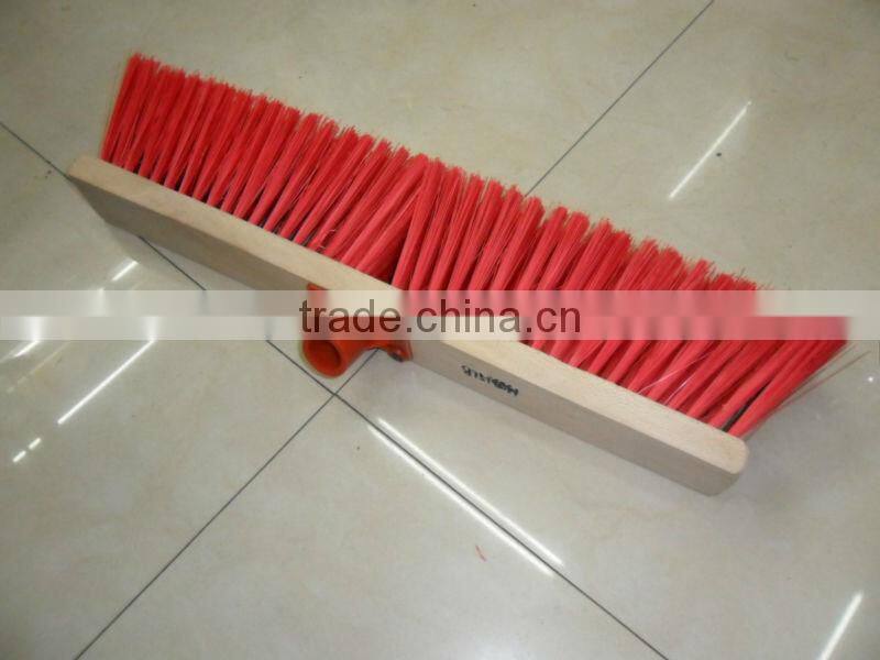 soft plastic brooms / indoor sweeping cleaning brooms brush / floor wooden handle broom