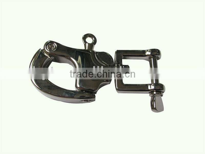 High quality zinc alloy rope snap hook