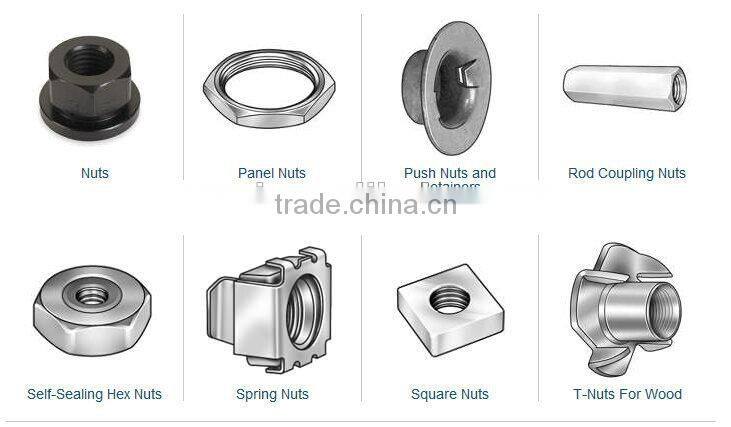 Barrel Bolts Cross Dowel Slotted Furniture Nut for Beds