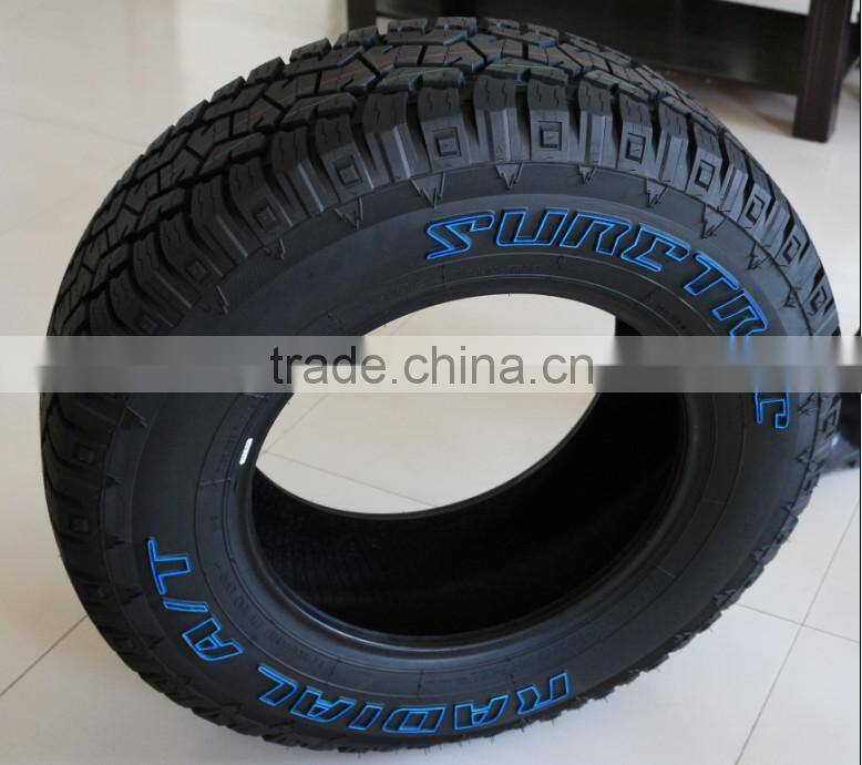 Top quality AT tyre 265/70R17 Suretrac brand tires