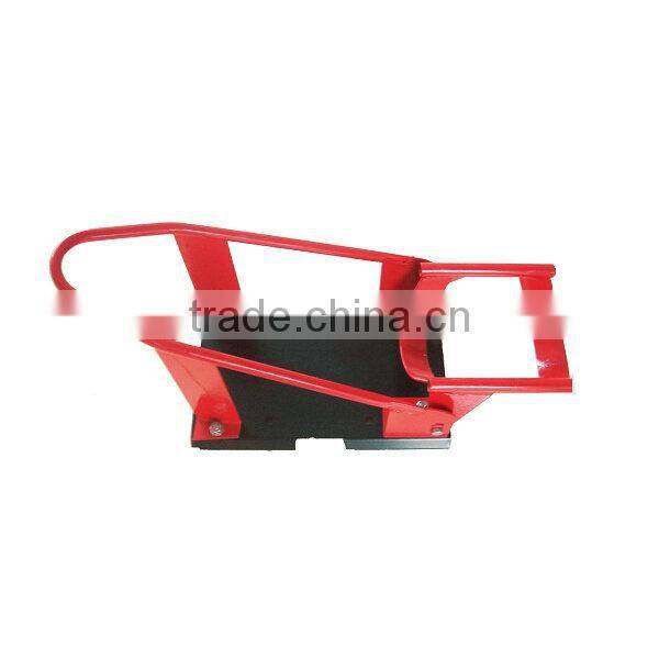 Steel Wheel Chock Holder Fit for 15"-19' Motorcycle Wheels 1500lbs Wheel Stopper SMI3115