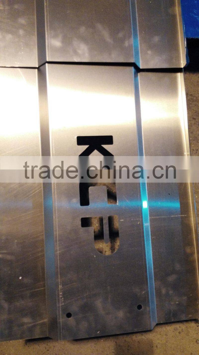 Precision small aluminum CNC engraved parts