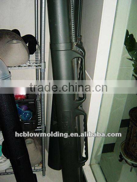 Custom plastic Telescopic Fishing Rod Tube hard top protection