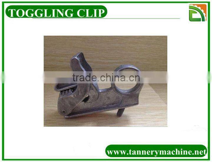 china casting aluminum toggling machine leather clip