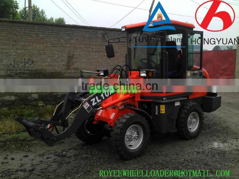 ZL10A Compact Wheel Loader with CE for Germany Market